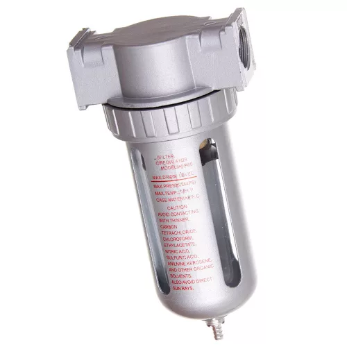Légszűrő, szeparátor, olajleválasztó, vízleválasztó pneumatikus rendszerekhezc - 2 mikron TC Technic AF804