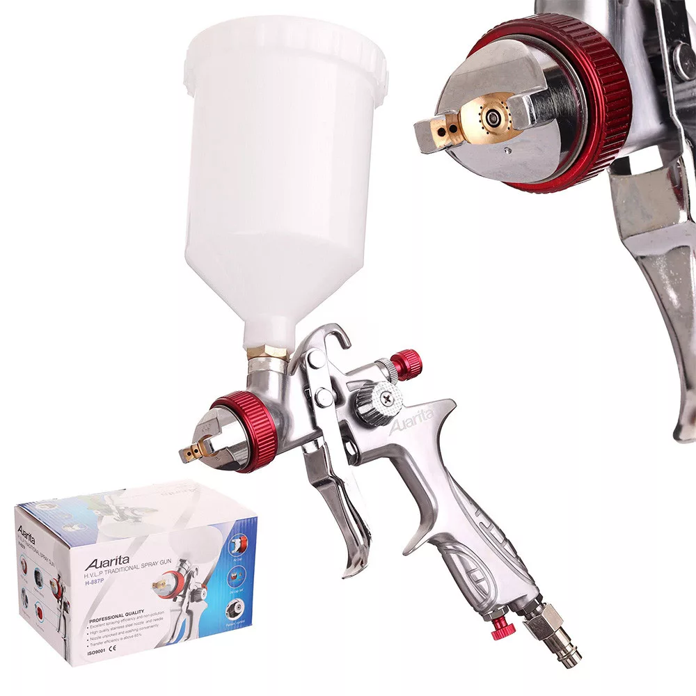 TM Profi HVLP Verfspuit met 600 ml Beker