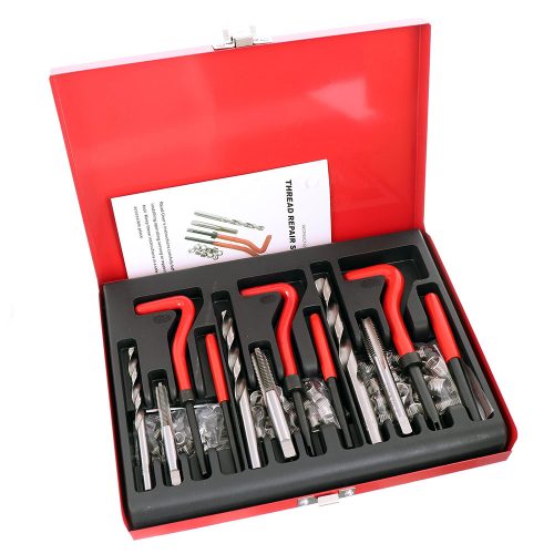 Menetjavító készlet menetfúrókkal fém kofferben M6-M10 (88 db-os) TC Technic SK2019