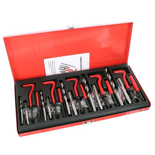 Menetjavító készlet menetfúrókkal fém kofferben  M5-M12 (131 db-os) TC Technic SK2020