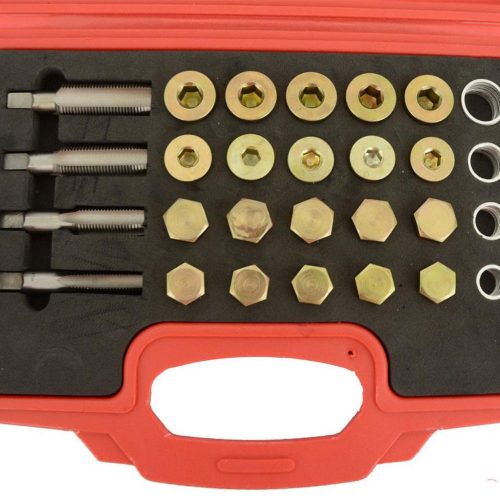 Olajteknő olajdugó javító készlet (64 darabos) TC Technic SK2017