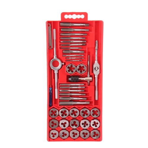 Menetvágók, menetfúrók, menetmetszők, kalibrátorok, 40 darabos készlet - TC Technic SK1894