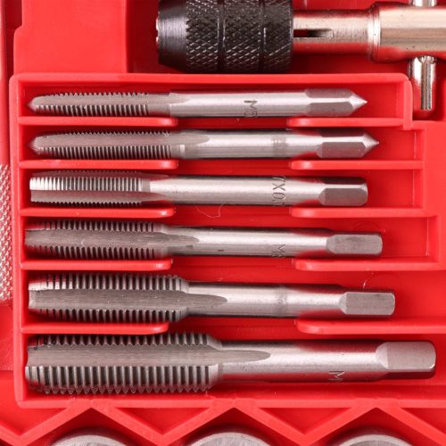 Menetvágók, menetfúrók, menetmetszők, kalibrátorok, 40 darabos készlet - TC Technic SK1894