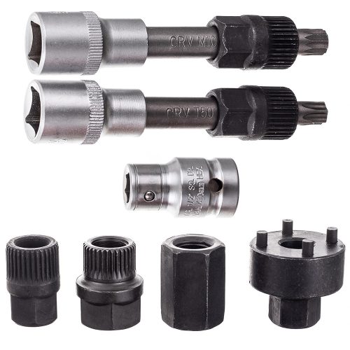 Generátor kulcsok készlete műanyag kofferben (13 darabos) TC Technic SK1418