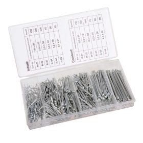   Egyenes sasszeg készlet műanyag tokban (555 darabos) TC Technic SK2423