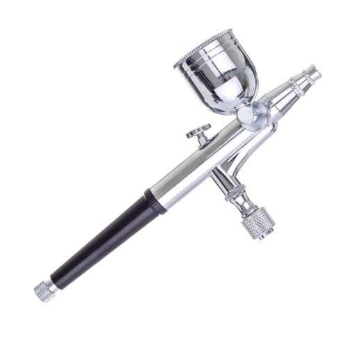 Airbrush szett 0.2mm, 0.3mm, 0.5mm fúvókákkal, kétfunkciós festékszóróval, oldalsó tartállyal Fengda BD-134K
