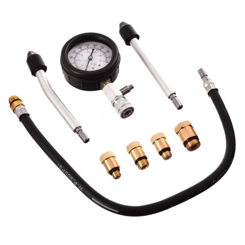 Kompressziós nyomásmérő készlet - Benzinbefecskendezés TC Technic SK2140