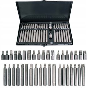   Bitkészlet torx és imbusz hegyekkel (40 darabos) TC Technic BS40
