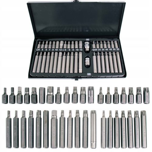 Bitkészlet torx és imbusz hegyekkel (40 darabos) TC Technic BS40
