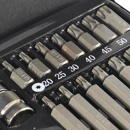 Bitkészlet torx és imbusz hegyekkel (40 darabos) TC Technic BS40