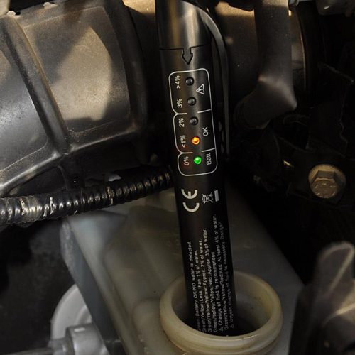 Fékfolyadék-mérő, teszter 5-LED-es TC Technic BFT01