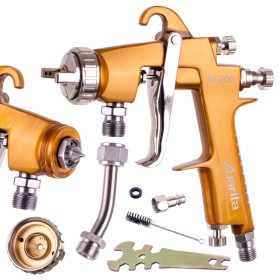   Szórópisztoly festőegységekhez Auarita W-200PT HVLP 1,2 mm (kompatibilis az Auarita PT-2 és PT-8 rendszerrel)