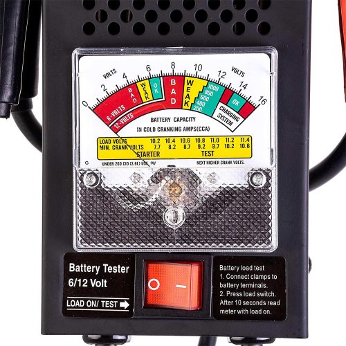 Analóg akkumulátormérő, teszter 6V 12V (Battery Tester) TC Technic SK2166