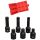 Ütvecsavarozó fejek készlete 1/2" (3 rövid, 3 hosszú) M14, M16, M18 TC Technic SS06