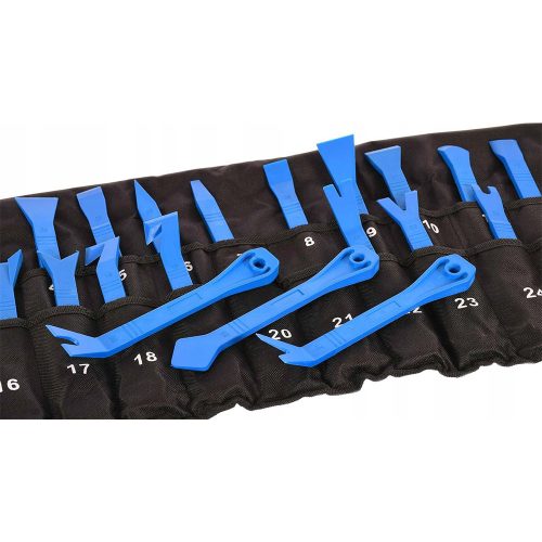 Kárpiteltávolító karok készlete szövet tokban (27 darab) TC Technic SK2638