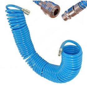 Poliuretán spiráltömlő 12x8 pneumatikus 15m - rah024