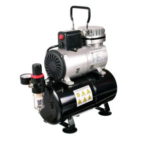   Airbrush kompresszor LS-186s ventilátorral és 3 Literes tartállyal
