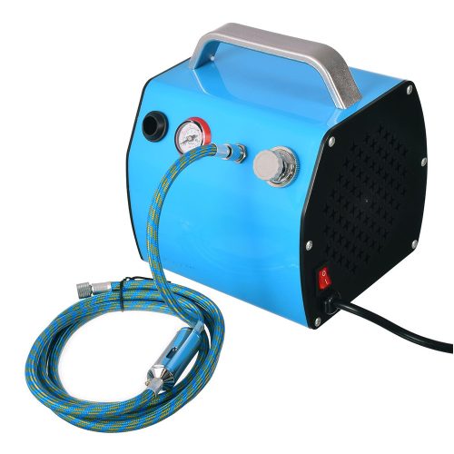 Airbrush kompresszor nyomásmérővel, tömlővel és szűrővel  Fengda AS-177A