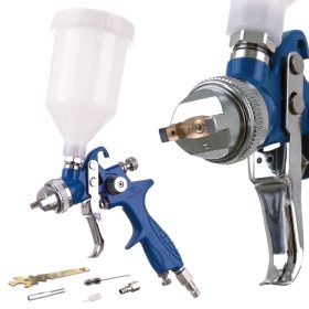   Festékpisztoly 1.4 mm-es HVLP fúvókával, 600 ml-es tartállyal Rongpeng 1020