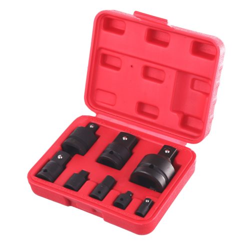 Dugókulcs készlet ütvecsavarózókhoz műanyag tokban (8 darabos) 1" - 1/4" Tc Technic ASK-012