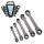 Racsnis gyűrűs kulcs készlet műanyag tartóban (5 darabos) 6-21mm TC Technic JC1120