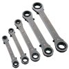 Racsnis gyűrűs kulcs készlet műanyag tartóban (5 darabos) 6-21mm TC Technic JC1120