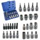 Torx bitek és dugókulcsok készlete műanyag kofferben (30 darabos) TC Technic JC1533