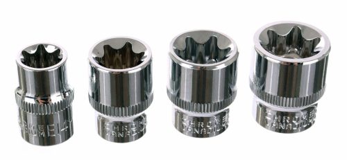 Torx bitek és dugókulcsok készlete műanyag kofferben (30 darabos) TC Technic JC1533