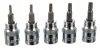 Torx bitek és dugókulcsok készlete műanyag kofferben (30 darabos) TC Technic JC1533
