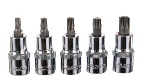 Torx bitek és dugókulcsok készlete műanyag kofferben (30 darabos) TC Technic JC1533