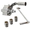 Áttételes kerékanyakulcs 3 adapterrel műanyag kofferben 1x16 1/2"  TC Technic SK1765