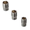 Áttételes kerékanyakulcs 3 adapterrel műanyag kofferben 1x16 1/2"  TC Technic SK1765