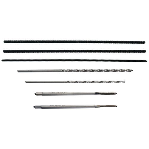 Szerszámkészlet törött izzítógyertya eltávolításához műanyag kofferben TC Technic SK2079