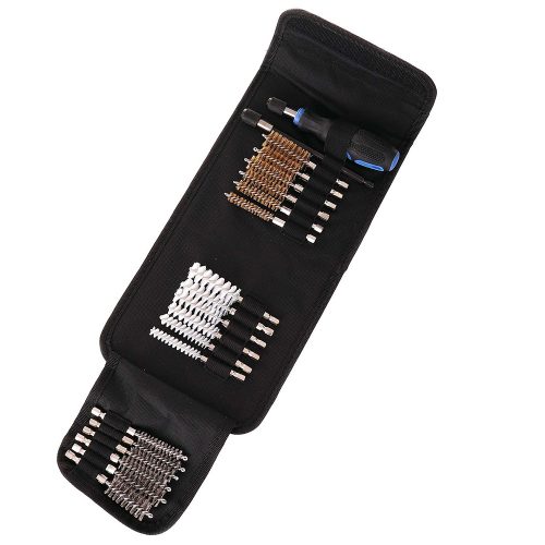 Kefe készlet izzítógyertya és injektor aljzatok tisztításához (20 darabos) TC Technic SK2647