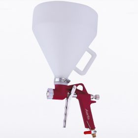   Pneumatikus vakolópisztoly kőfestékek, lakkgittek, latexfestékek felhordásához  Auarita FR-301 (3 fúvóka a csomagban)
