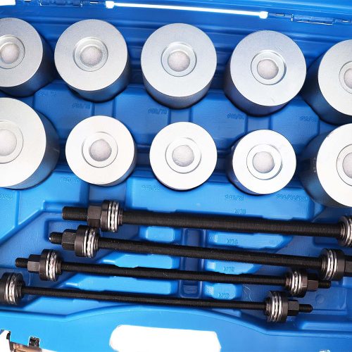 Csapágyhüvely lehúzó adapterekkel műanyag kofferben 34-90mm (27 db-os) TC Technic D1025