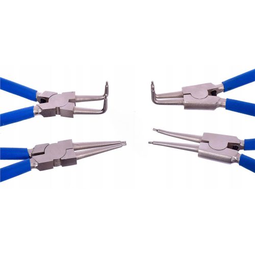 Külső és Belső seeger fogó készlet szövet tokban (4 darabos) 150mm TC Technic JC1020-150 