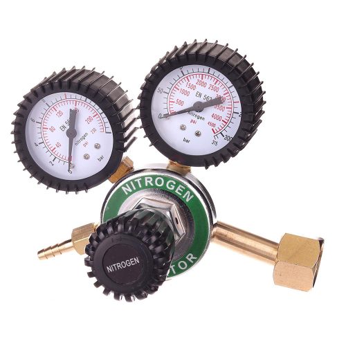 Mini nitrogén reduktor, nyomásmérő, 2 db manométerrel 16 BAR Technic 2076
