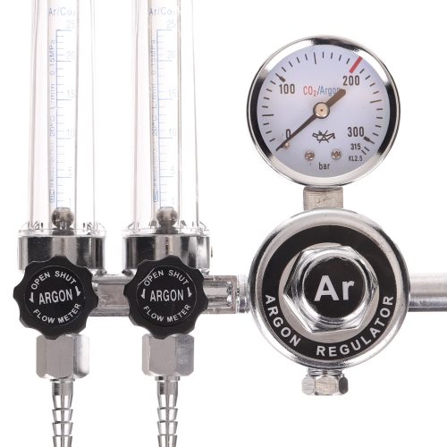 Csúcskategóriás nyomáscsökkentő - reduktor két rotaméterrel (Argon és CO2 gázokhoz) TC Technic ZR-67 