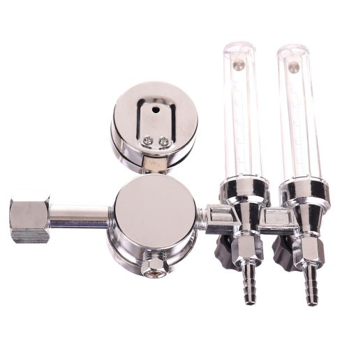 Csúcskategóriás nyomáscsökkentő - reduktor két rotaméterrel (Argon és CO2 gázokhoz) TC Technic ZR-67 