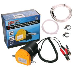   Szivattyú folyadékok szivattyúzásához (motorolajhoz és üzemanyagokhoz is) 12V TC Technic