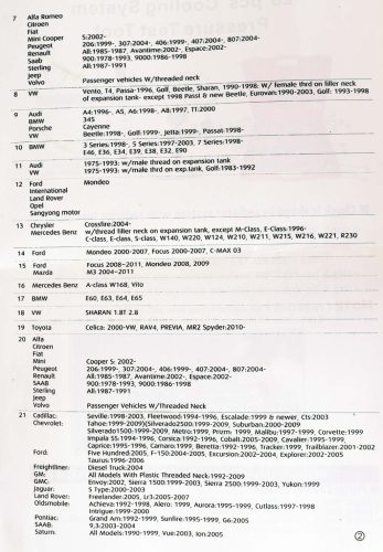 Hűtőrendszer szivárgásmérő, radiátor teszter (28 darabos) TC Technic DN-G1029