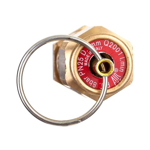 Biztonsági szelep kompresszorokhoz 1/4" menetes csatlakozással 8 Bar   Air Tek