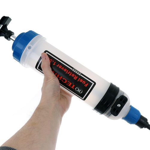 Fecskendő benzin/dízelolaj kiszívásához 1,5 Literes (PSA, Opel, Vauxhall csatlakozókkal) TC Technic F1208