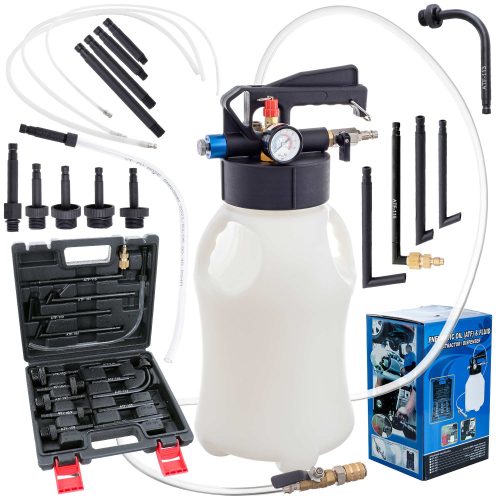 Pneumatikus olajcserélő szivattyú automata sebességváltóhoz, jármű specifikus adapterekkel 6 Literes  TC Technic DN-G1127