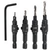 Fa fúrószárak sűllyesztővel bit csatlakozással 6-12 mm-es furatokhoz (4 darabos) TC Technic F1286