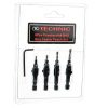 Fa fúrószárak sűllyesztővel bit csatlakozással 6-12 mm-es furatokhoz (4 darabos) TC Technic F1286