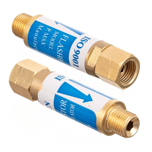 Oxygén égő biztosíték 1/4" - 1/4" TC Technic R2103OX