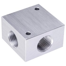   Aluminium levegő elosztó blokk pneumatikához 4 x 1/2" Technic AC0041