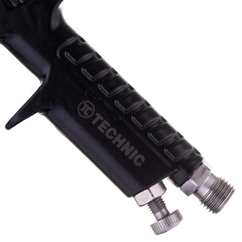 Mini HVLP szórópisztoly 1 mm-es fúvókával TC Technic H-2000P Black (125 ml)